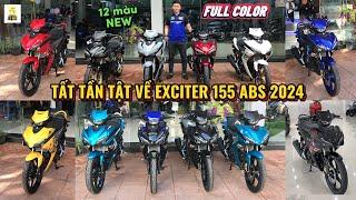 TẤT TẦN TẬT về Exciter 155 ABS 2024 "FULL COLOR 12 MÀU" ▶️ Hãy XEM để CHỌN LỰA  TOP 5 ĐAM MÊ