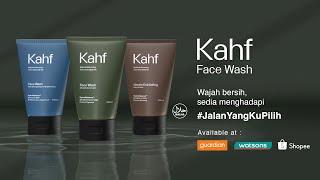 Kahf Face Wash For Men, Halal #JalanYangKupilih