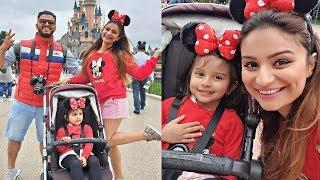 Dimpy Ganguly Take Daughter Reanna To Disneyland For 3rd Birthday Celebrations