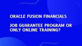 Oracle Fusion Financials Training | 1st Session