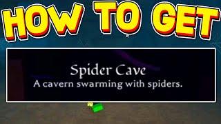 HOW TO FIND SPIDER CAVE LOCATION in RUNE SLAYER! ROBLOX