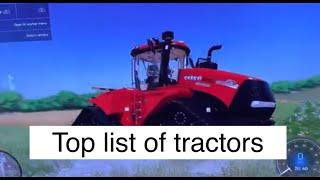 Best tractors fs22 list