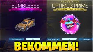 Ich BEKOMME das NEUE TRANSFORMERS BUNDLE für 2500 CREDITS!  | Rocket League