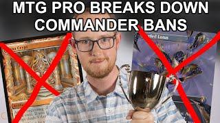 Magic Pro Player and Collector Reacts to Mana Crypt and Jeweled Lotus Commander Bans MTG EDH