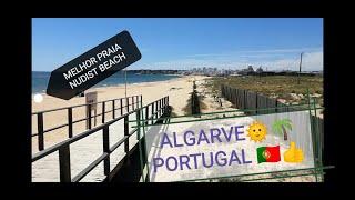 Praia NUDISTA / NUDE Beach, Algarve, amazing Portugal FREE, SAFE & BEAUTIFUL Praia Grande Beach