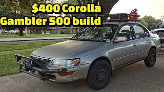 Toyota Corolla offroad build