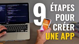 9 ÉTAPES POUR CRÉER UNE APP 