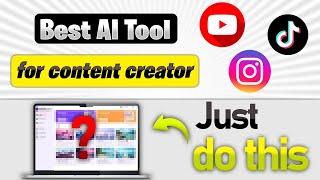 Use this to INCREASE Productivity: A Must-Have AI Tools for Content Creators! 