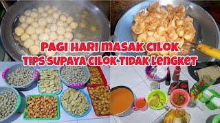 DAILY VLOG | Tips supaya cilok tidak lengket saat dingin begini caranya