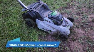 EGO Mower after one year - how good is the 10Ah EGO lm2156sp?
