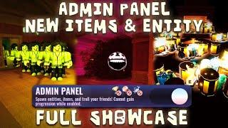 Doors New Admin Panel, Items & Badges Full Showcase | Doors New Content Update Admin Panel Gameplay