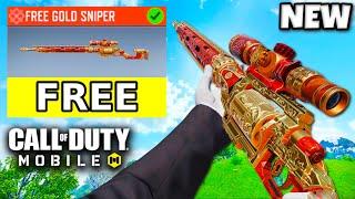 *NEW* FREE GOLD SNIPER in COD MOBILE 