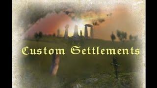 Mount Blade Warband Custom Settlements Kalemizi İnşa ettik Türkçe