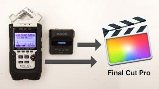 How to Sync Sound from Audio Recorders in Final Cut Pro