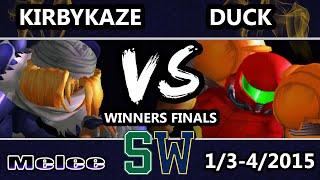 Sweet Prologue - Duck (Samus) Vs. EMG | Kirbykaze (Sheik) SSBM Winners Finals - Melee