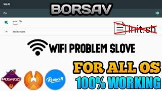 How to Fix Wifi Problem in Phoenix Os/ ROG V3U5 / Prime Os /Remix Os / Abstergo Os | All os Wifi Fix