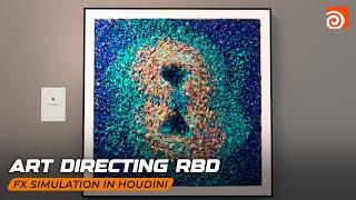 Art Directing RBD Simulation In Houdini | Pro Houdini Tutorial