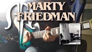 MARTY FRIEDMAN Trance Full Guitar cover w/Backing track and Marty Friedman Tone Preset (Amplitube 4)