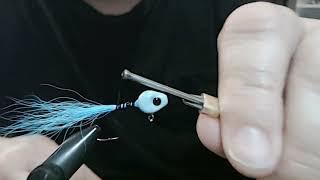 Ice Blue Minnow Crappie Jig