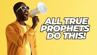 One Sign You Are Prophet | All True Prophets Do This!