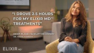 Rita - Deep Plane Facelift Patient of Dr. Daria Hamrah Discusses Her Recovery with ELIXIR MD™