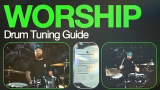 How To Tune Drums For Worship (Free Tuning Guide)