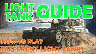 How to play different LIGHT TANKs | World of Tanks GUIDE | WoT with BRUCE