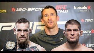 Owen Roddy: Conor McGregor vs Khabib Nurmagomedov Is 'Brewing Up Nicely'