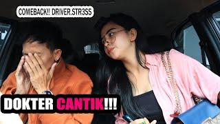 COMBACK!!!DRIVER STRES...BERANTEM SAMA DOKTER CANTIK...CUMA GW YANG  BERANI USIR DIA DR MOBIL!!PRANK