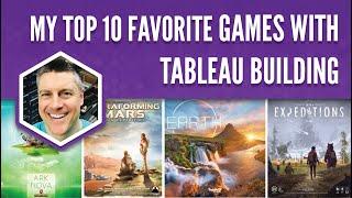 My Top 10 Favorite Games with Tableau Building