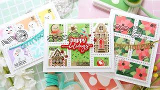 New! Postage Collage Stencils