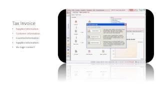 Sage 50 - Tax Invoice & Adjustments