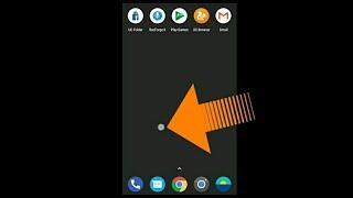 How to remove disable grey | white Dot pointer on the mobile screen of OnePlus 5