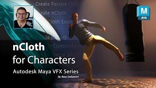 Maya VFX Series: nCloth for Character Animation