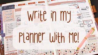 After the Pen // Write in my Planner with Me! // Hobonichi Cousin // Week 6