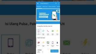 cara jual pulsa, kuota, token pakai aplikasi pulsa termurah pulsa online x dan cara isi saldo