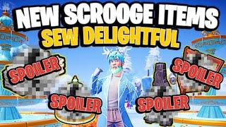 EVERY New Scrooge Item! (All SECRET & RARE ITEMS) Sew Delightful | Dreamlight Valley