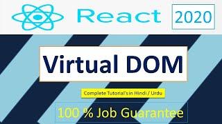 What is Virtual DOM| DOM vs Virtual DOM(Reactjs 2020 tutorials hindi/urdu)