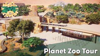 ZooF Desert Community Zoo Tour | Planet Zoo Tour | Planet Zoo showcase