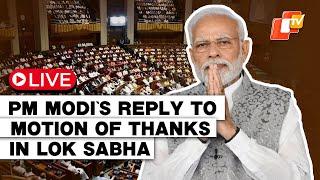 Parliament LIVE: PM Modi Responds To Motion Of Thanks On President's Address In Lok Sabha