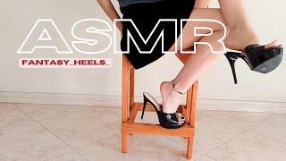 ASMR ️  Pleaser High Heels Mules | Dangling & Shoeplay  FANTASY HEELS  