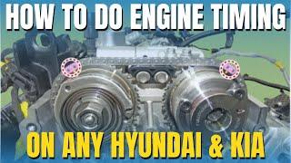 Engines Timing for all  Hyundai & KIA | 28 Engine Explained #kia #hyundai #engine