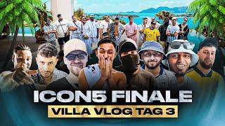 ICON 5 KÜNSTLER BEKOMMEN DEN VILLAKNAX !  | ICON 5 FINALE EP.3 VLOG 3