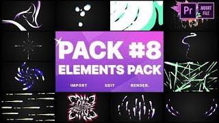 Premiere Pro Template: Flash FX Elements Pack 08