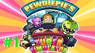 PewDiePie's Tuber Simulator PART 1 Walkthrough Gameplay - Android/iOS