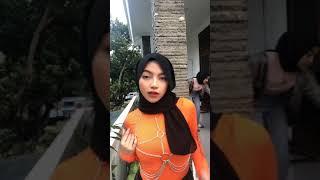 abg cantik hijab gunung gede