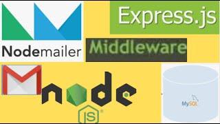 nodejs tutorial from scratch includes(express, email,DB,env, routes,middleware, nodemon)