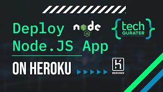 How to deploy Node.js website/application on Heroku for Free | Heroku Tutorial