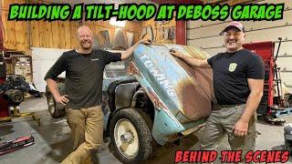 Deboss Garage ‘64 C10 gets a flip front end - Behind the Scenes