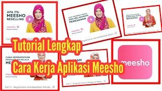 Tutorial Lengkap Cara Kerja Di Aplikasi Meesho